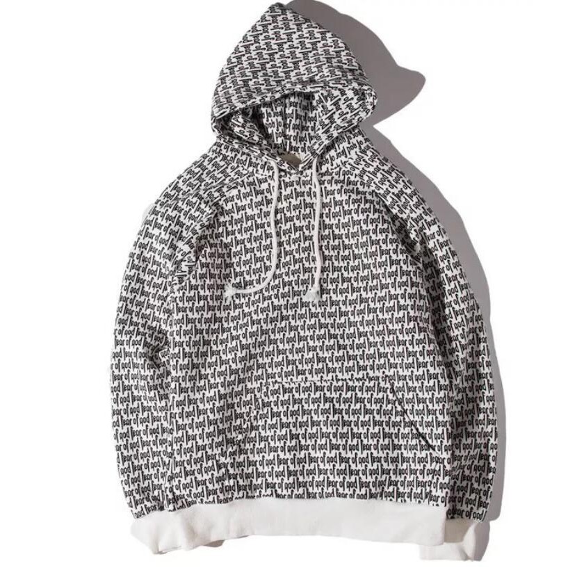 fear of god hoodie full print