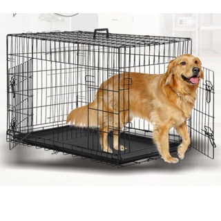 (85X70X60CM) XXXL black foldable dog cage | pet cage | cat cage