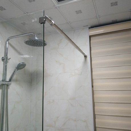 Shower Room Hardware Accessories Bathroom Glass Partition Rod Shower Door Swing Stop Shopee Philippines