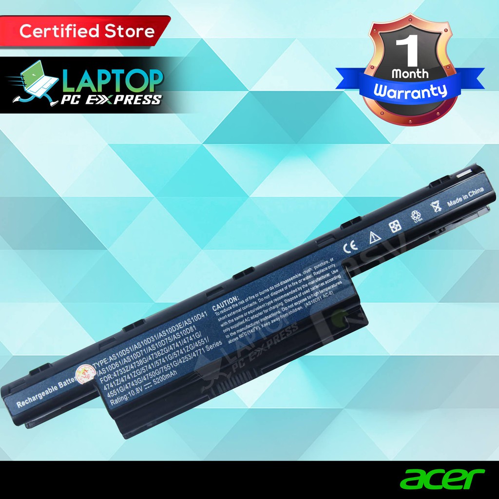 Laptop notebook battery for Acer EMACHINES D730, D732, D732Z Shopee