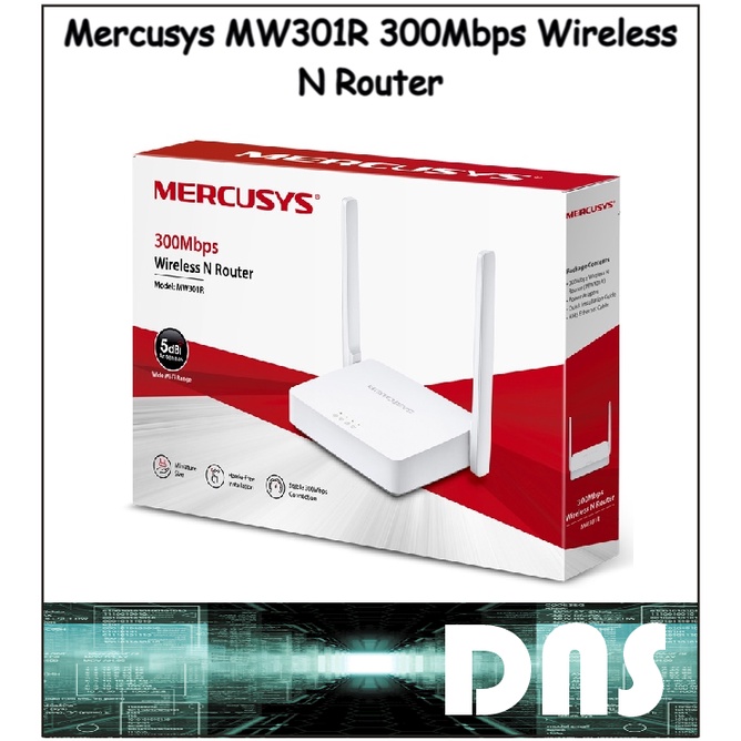 Mercusys MW301R 300Mbps Wireless N Router Wifi Router Home Office