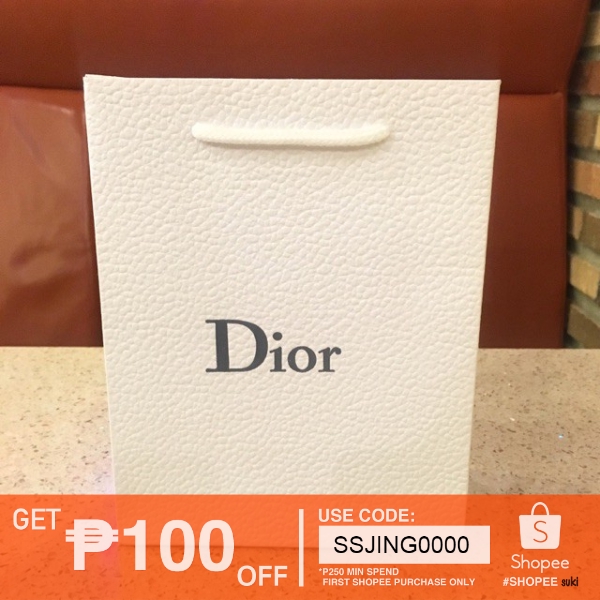 dior paper bag