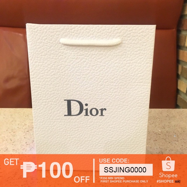 Paper bag dior original sale