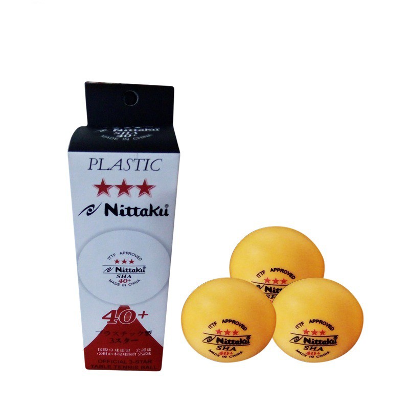 Nittaku SHA 40 Plus Table Tennis Ball by NITTAKU 