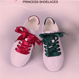 Women Girls Kids Flat Lace Snow Yarn Shoelaces Shoe Laces 2.5cm Wide 80/120cm 