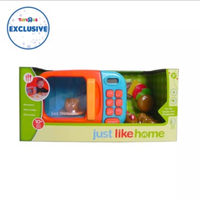 just like home toy microwave