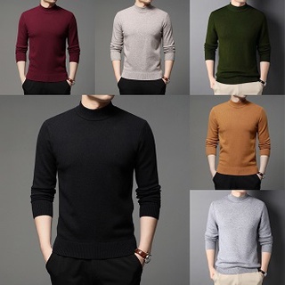 Emw plain soft knitted sweater Turtle neck knitted high quality fit S ...