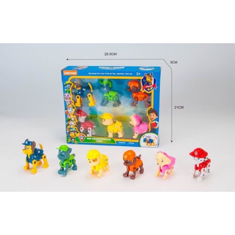 paw patrol character set