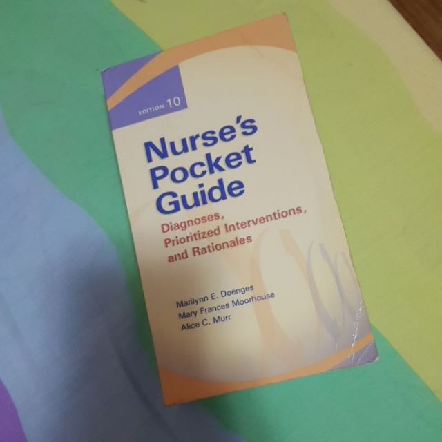 Nurse S Pocket Guide Nanda Shopee Philippines