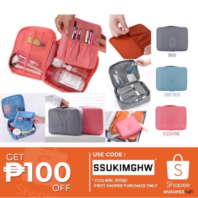 shopee travel luggage