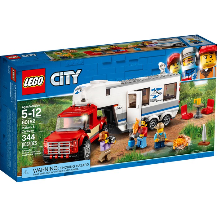 lego city 60182 pickup & caravan