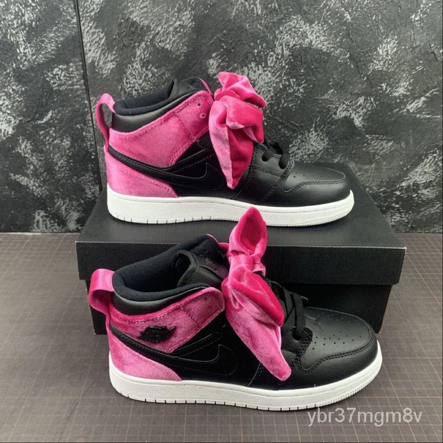 jordan aj 1 mid bow