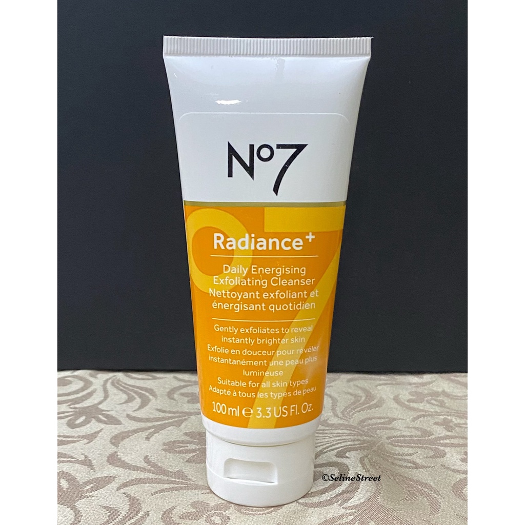 No7 Radiance+ Daily Energizing Exfoliating Cleanser Shopee Philippines