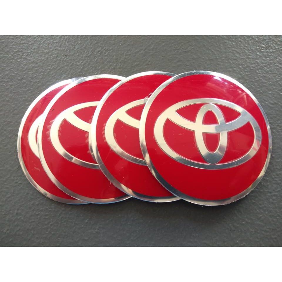 Toyota Logo Center cap sticker 2.5” diameter Shopee Philippines