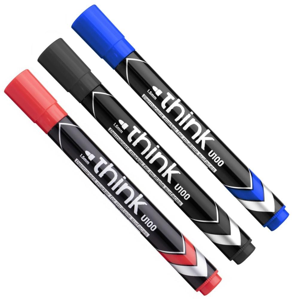 Deli U100 Think Permanent Marker 1.5mm Shopee Philippines