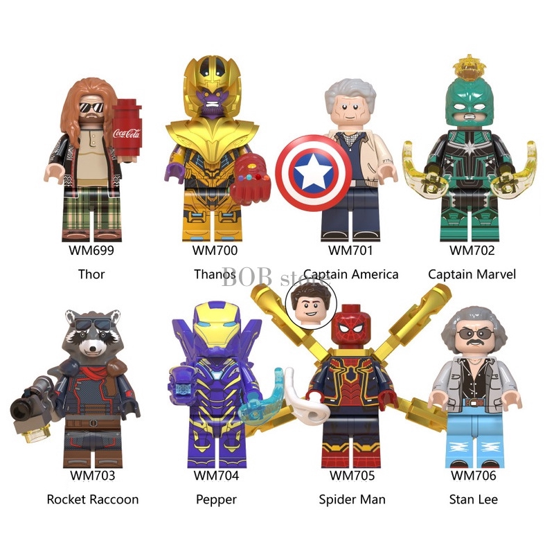 avengers mini figures lego