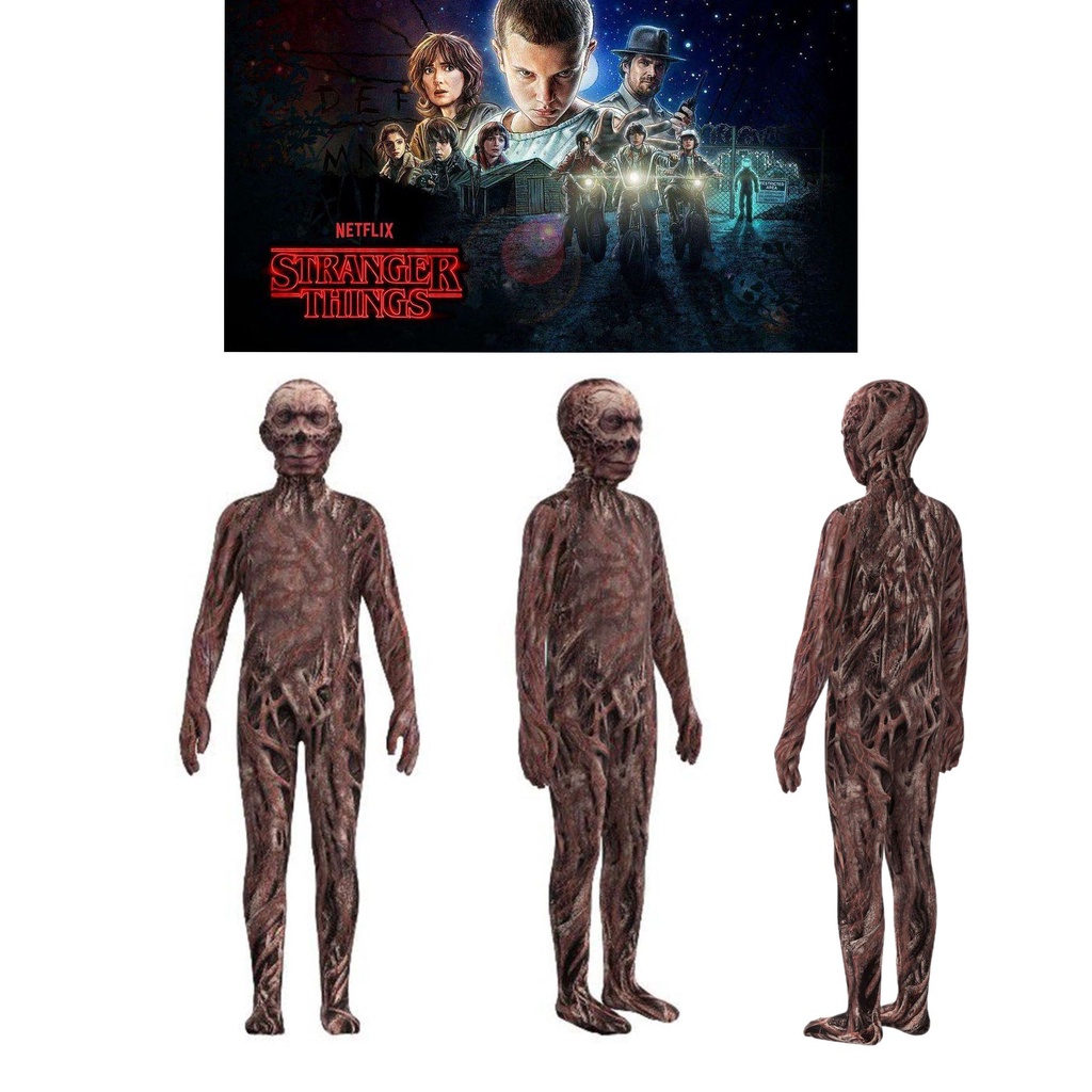 Kids Children Stranger Things Season4 Vecna Cosplay Costume Zentai