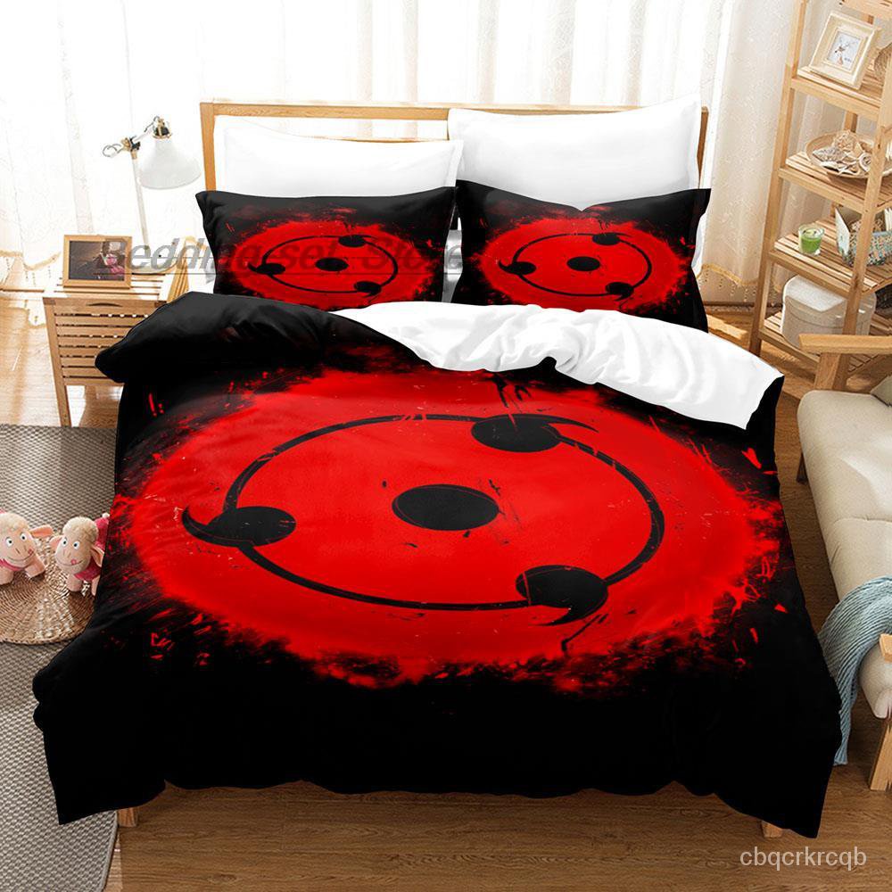 The Sharingan Bedding Set Single Twin Full Queen King Size Bed Set ...