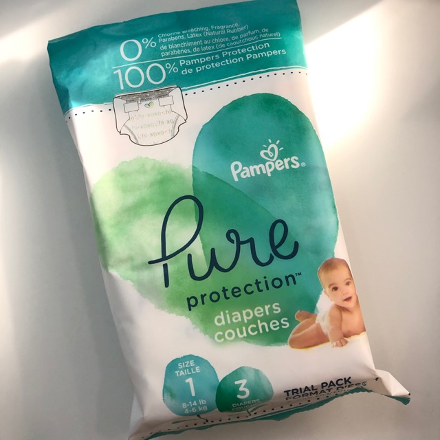 pampers pure protection size 1