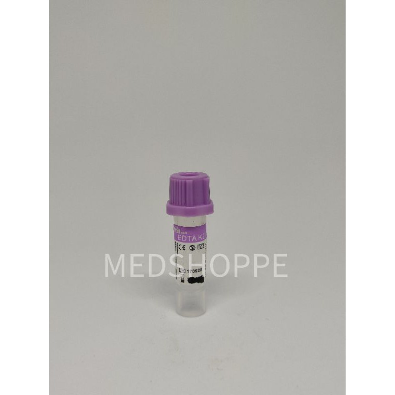 Microtainer Tube 0.5 ml Edta 100pcs/tray (violet) Shopee Philippines