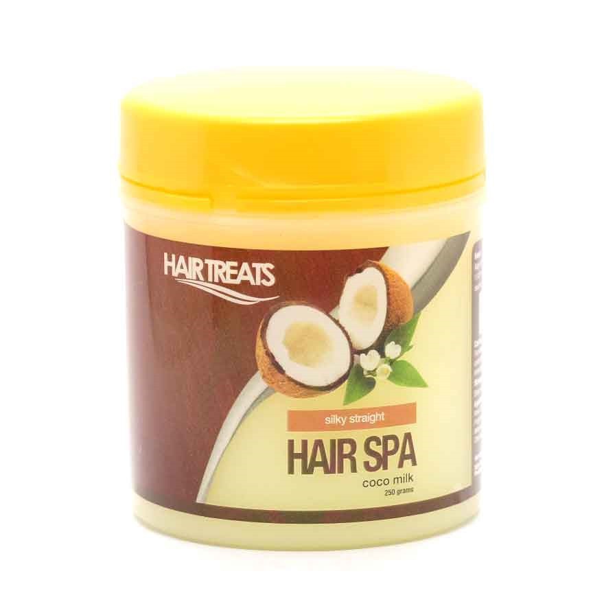 Hair Treats Silky Straight Hair Spa Coco Milk 250g Shopee