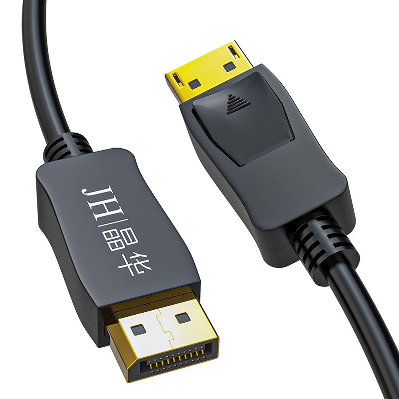 SOEYBAE DisplayPort Cable 15ft,with 4K@60Hz Gaming Monitor DP Cable-Grey 2K@165Hz 2K@144Hz Video Resolution and HDR Support .for Laptop PC TV etc 