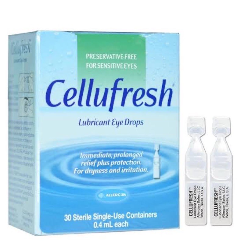 Cellufresh MD Preservative Free Lubricant Eye Drops Shopee Philippines