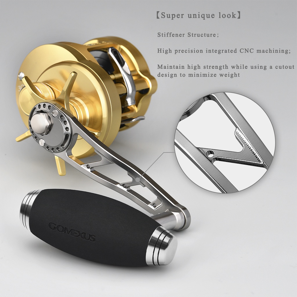 Gomexus Power Handle For Shimano Ocea Jigger Daiwa Saltiga