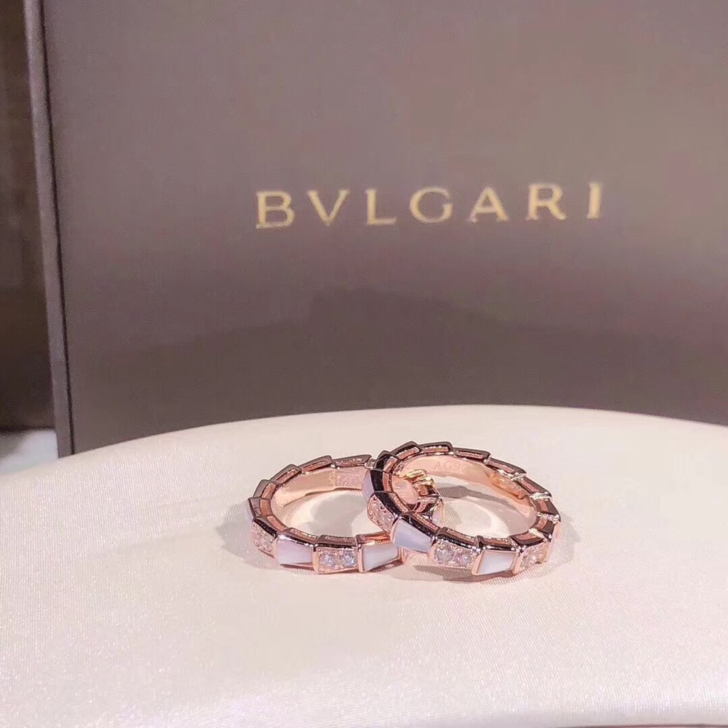 bulgari snake diamond ring