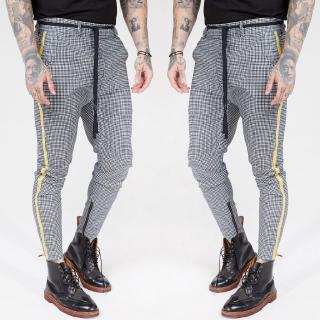 mens chinos with side stripe