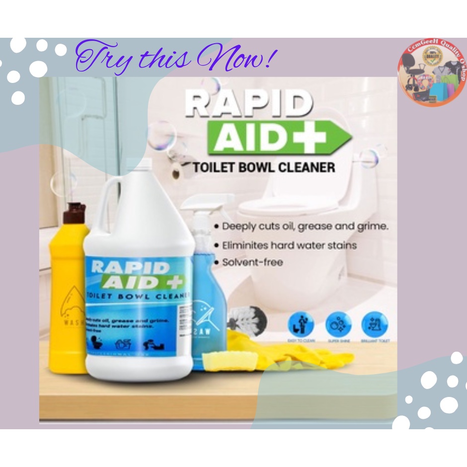 CcmGeeH Toilet Bowl Cleaner/Deeply Cuts Oil, Grease and Grime Shopee