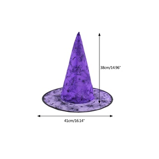 royal Halloween Witch Wizard Hat Party Costume Headgear Devil Cap Cosplay Props #2
