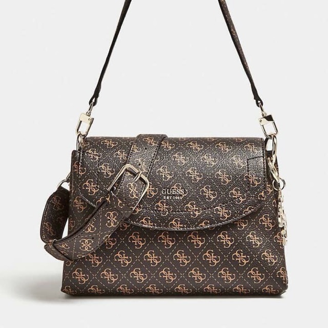 guess digital shoulder bag