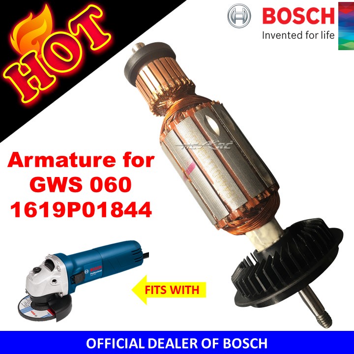 Bosch Armature For GWS 060 1619P01844 | Shopee Philippines