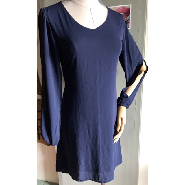 flowy chiffon dress