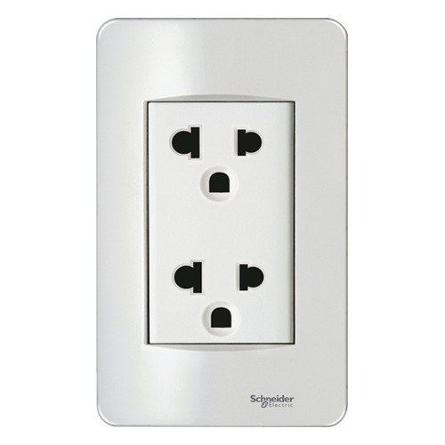 Schneider Concept Series Sets 16a Duplex 3 Pin Universal Outlet