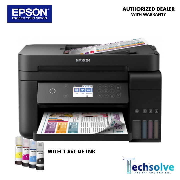 Epson L6270 (before L6170) Wi-Fi Duplex All-in-One Ink Tank Printer ...