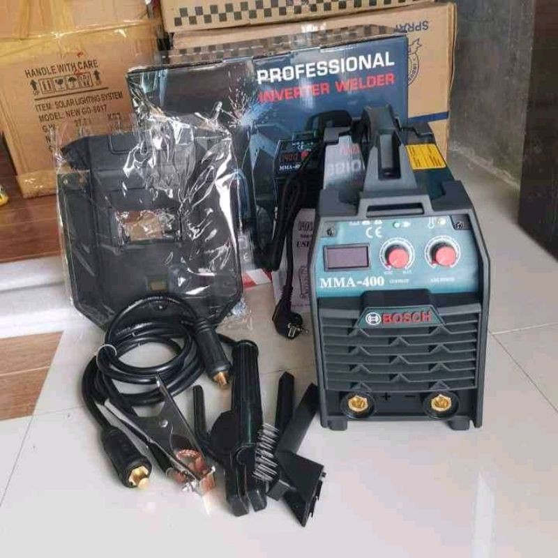 Bosch Welding Machine Inverter type 400Amp complete accessories Heavy