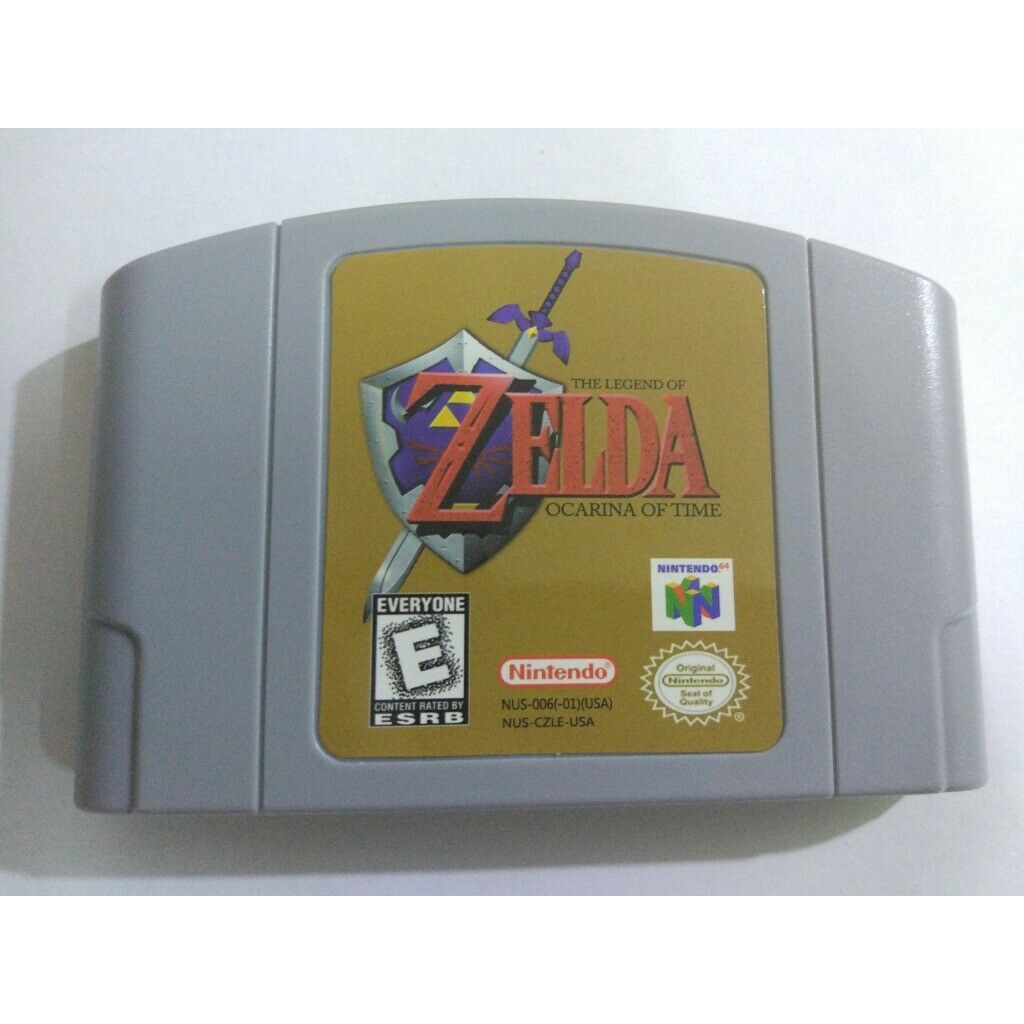 zelda ocarina of time cartridge