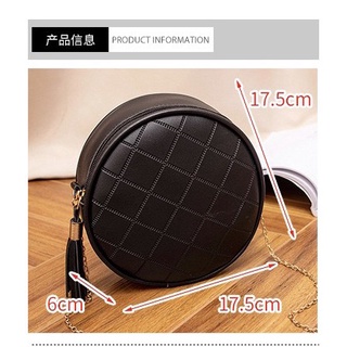 Mumu Circle Korean Cute Tassel Sling Bag #2065 #7