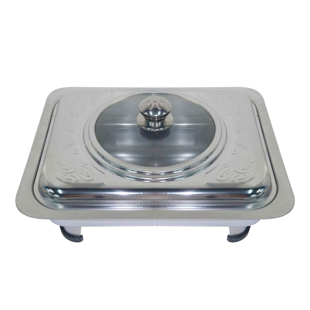Rectangular Stainless Food Warmer Tray Shopee Philippines