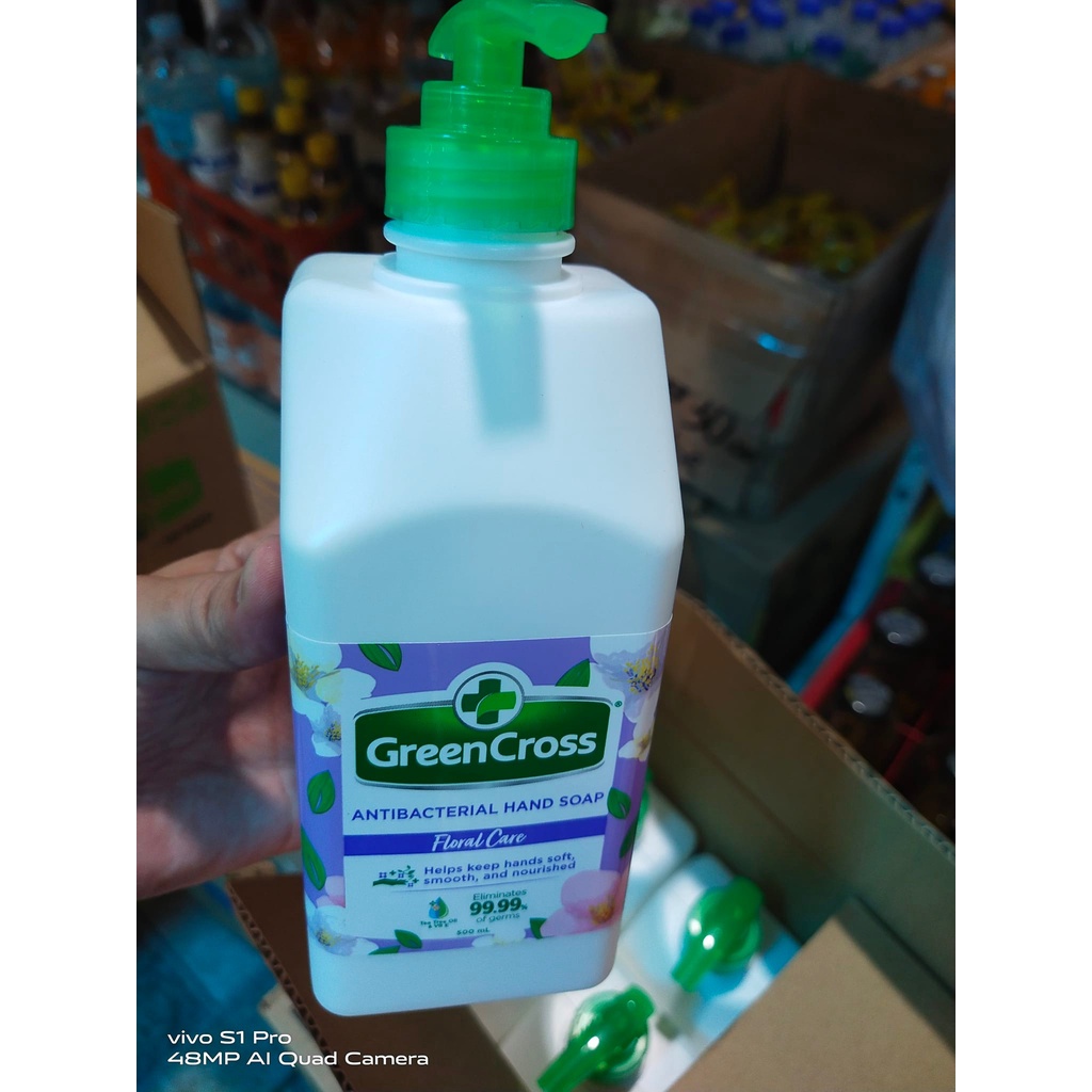 Green Cross Floral Care Antibacterial Hand Soap 500ml Shopee Philippines