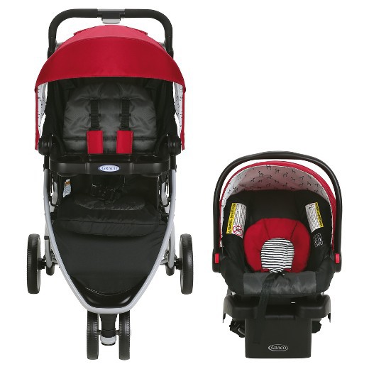 graco pace travel system zink