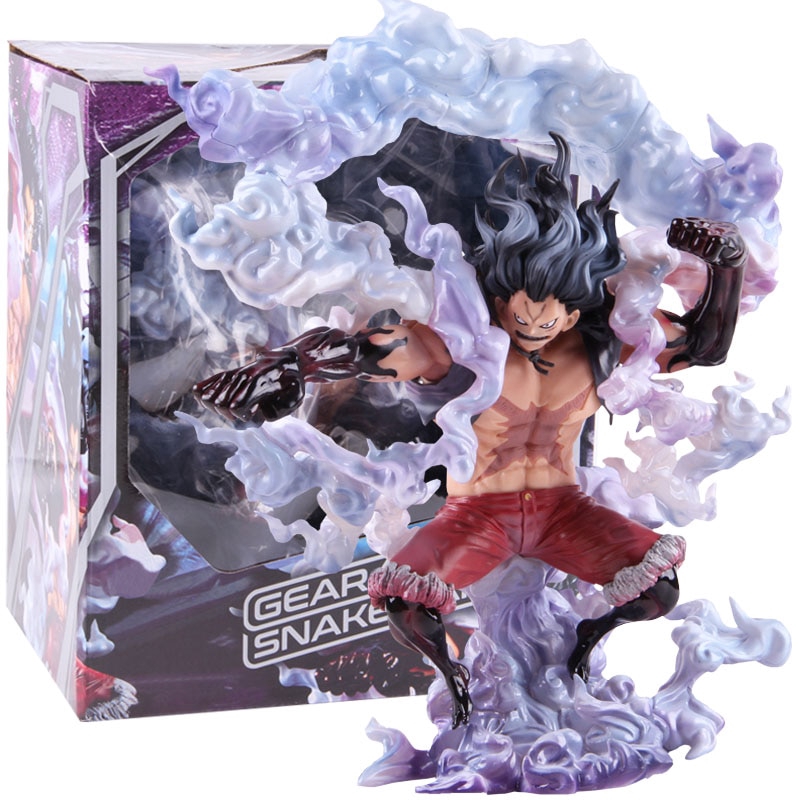 luffy gear 4 snake man action figure