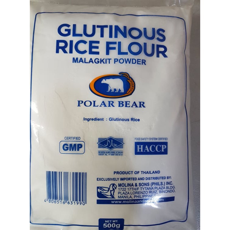 Glutinous Rice Flour Polar Bear 500g. Shopee Philippines