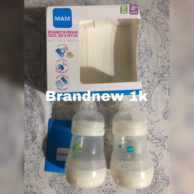 mam 0 bottles