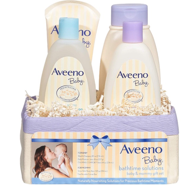 aveeno baby and mommy gift set
