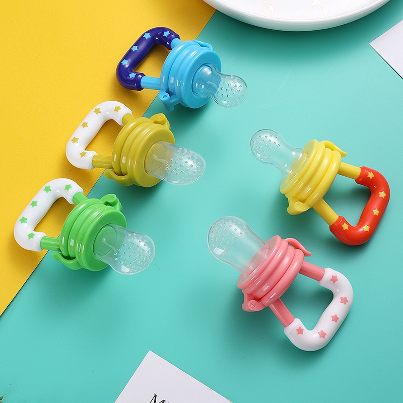 Newborn Baby Fruits Vegetables Silicone Bite Infant Baby Feeder Food