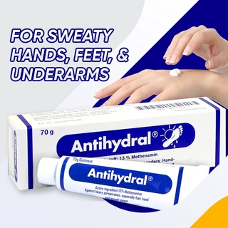 hair curler Antihydral® Cream (70g) for Sweaty Hands Feet | Shopee ...