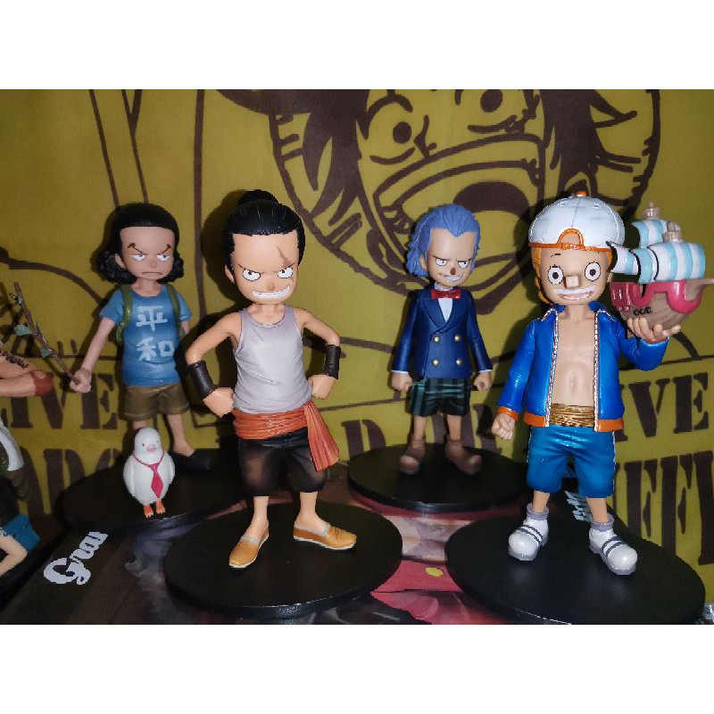 Authentic One Piece Figure Cp9 Grandline Children Glc Set Shopee Philippines